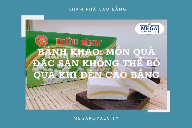 Bánh khảo: Món quà đặc sản không thể bỏ qua khi đến Cao Bằng