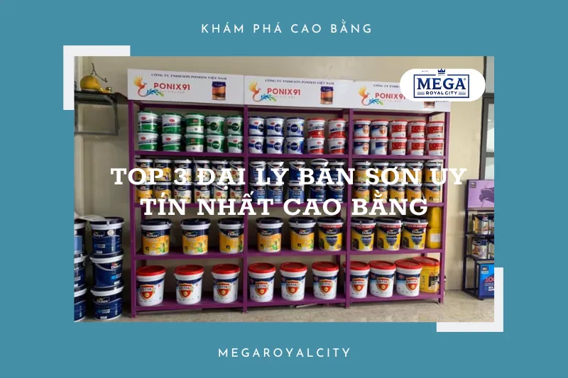 Nên mua sơn ở đâu tại Cao Bằng? Khám phá ngay top 3 đại lý uy tín