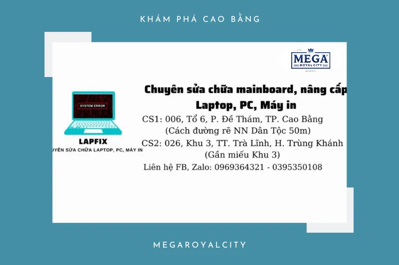 Lapfix Cao Bằng