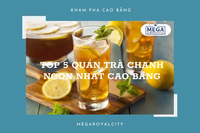 Top 5 quán trà chanh ngon nhất Cao Bằng: Chill hết nấc cùng bạn bè